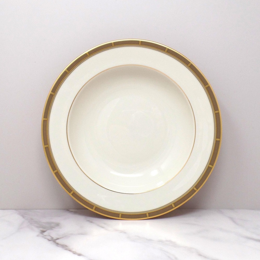 Vintage Lenox Desert Vista Rimmed Soup / Pasta Bowl, 9"
